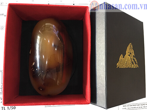 Cục chặn giấy đá mã não-mn03