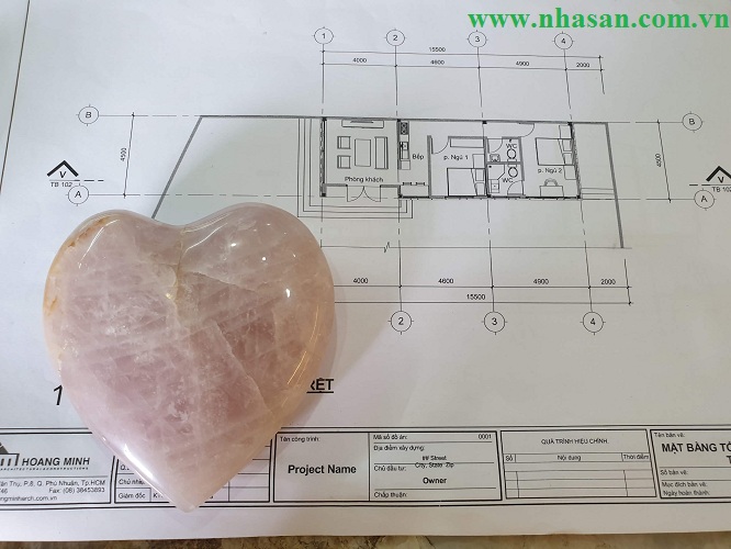 Cục chặn giấy đá Thạch Anh