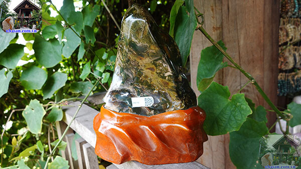 Trụ đá canxedon phong thủy Trụ đá canxedon phong thủy