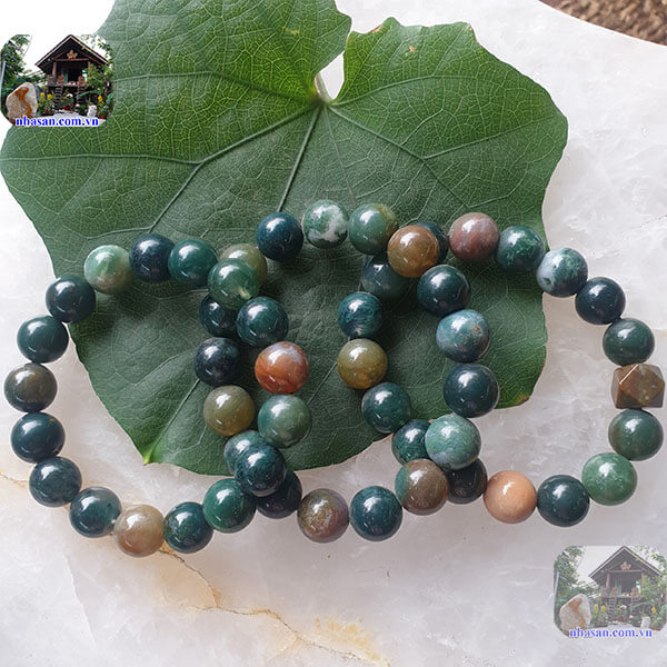 Vòng tay đá canxedon Vòng tay đá canxedon