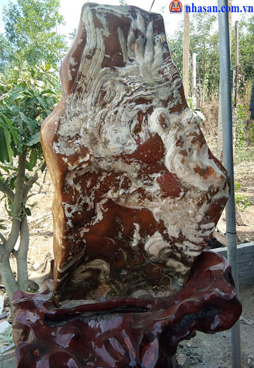 Đá mã não vàng bông vàng