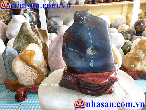 Đá Mã Não Phong Thuỷ DMN-57.1 Đá Mã Não Phong Thuỷ DMN-57.1