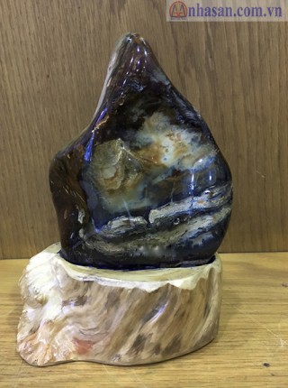 Fused Green Agate Stone