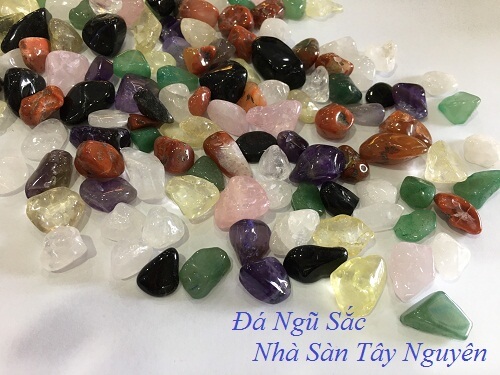 Đá Ngũ Sắc Năng Lượng Cực Cao Khi Sử Dụng Xây Nhà Và Rải Mộ