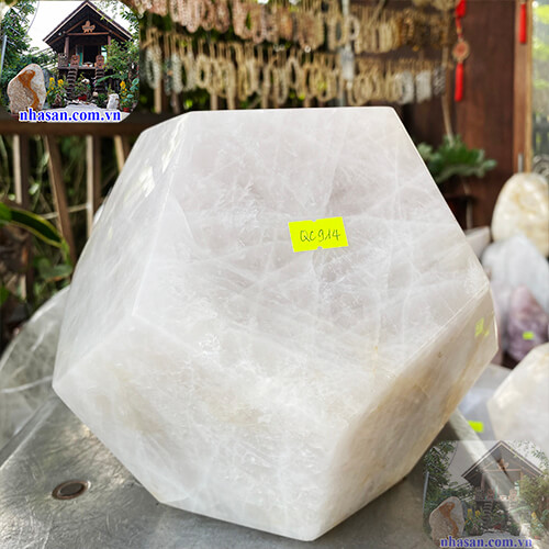 Đá thạch anh 12 mặt mang cấu trúc của thiên địa Đá thạch anh 12 mặt mang cấu trúc của thiên địa