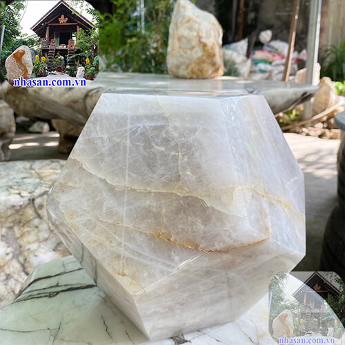 Đá thạch anh 12 mặt mang cấu trúc của thiên địa Đá thạch anh 12 mặt mang cấu trúc của thiên địa