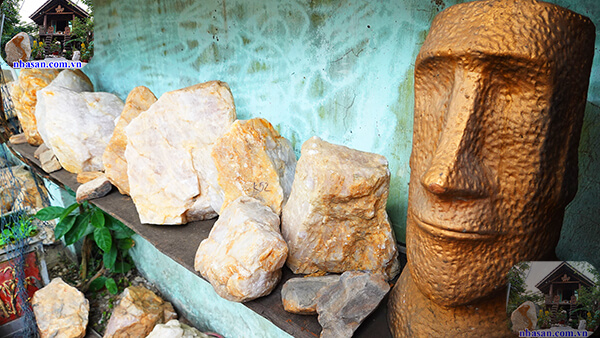 Đá thạch anh thô vụn các loại