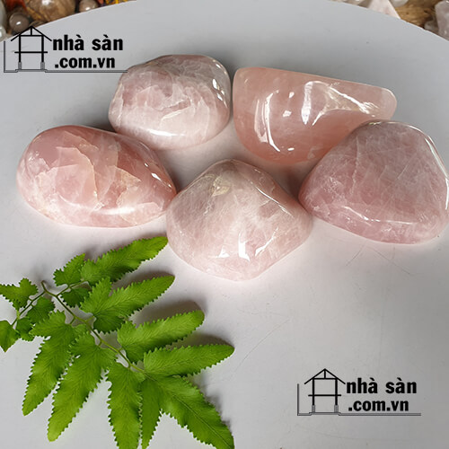 Đá Thạch Anh Hồng Chặn Giấy Đá Thạch Anh Hồng Chặn Giấy