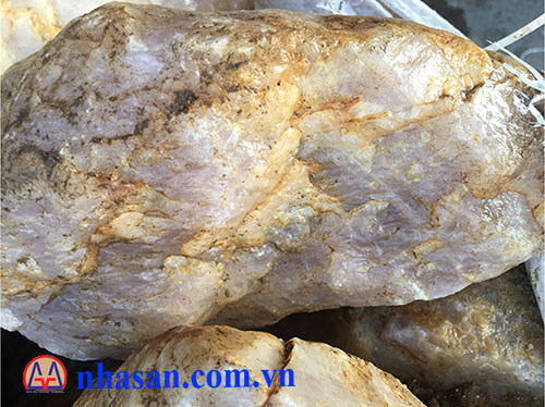 Đá thạch anh hồng khối