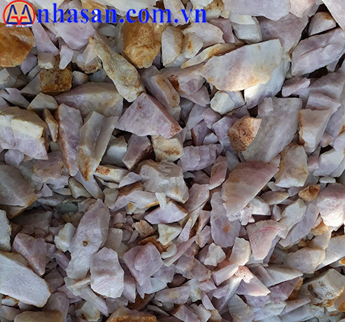 Đá Thạch Anh Hồng Thô Vụn Đá Thạch Anh Hồng Thô Vụn