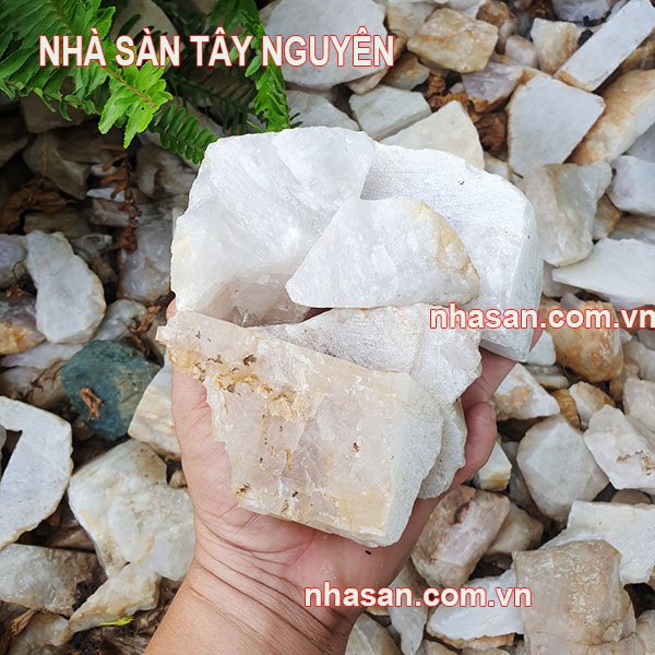 Đá Thạch Anh Trắng Tự Nhiên Đá Thạch Anh Trắng Tự Nhiên