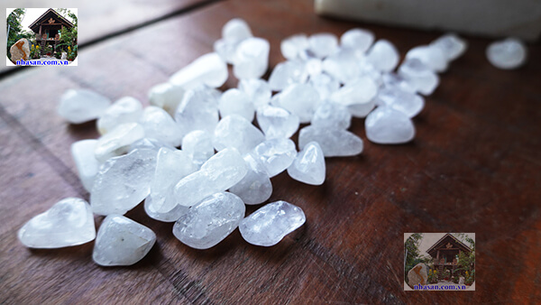 Đá thạch anh thiên nhiên đánh bóng