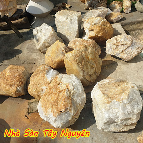 Rough White Quartz Stone