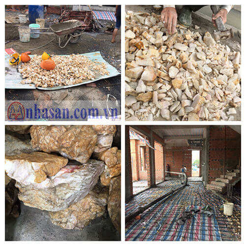 Đá Thạch Anh Vụn Đổ Móng Nhà Đá Thạch Anh Vụn Đổ Móng Nhà