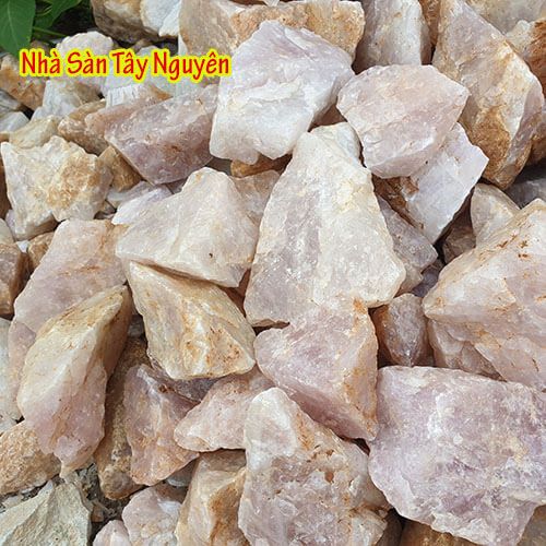 Đá Thạch Anh Vụn Hồng