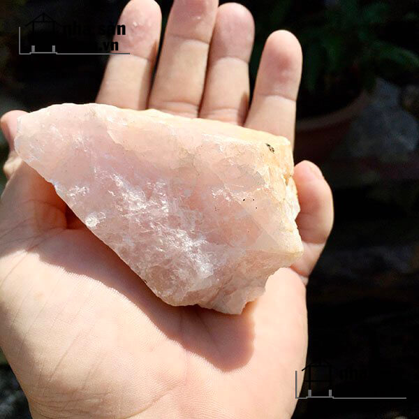 Đá Thạch Anh Vụn Hồng Tự Nhiên Đá Thạch Anh Vụn Hồng Tự Nhiên