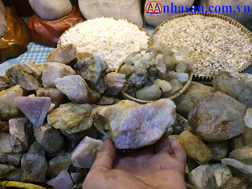 Đá thạch anh vụn phong thủy Đá thạch anh vụn phong thủy
