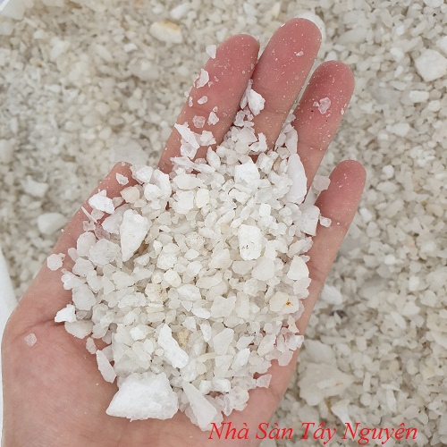 Rough Quartz Stone Background Of Tran Trach