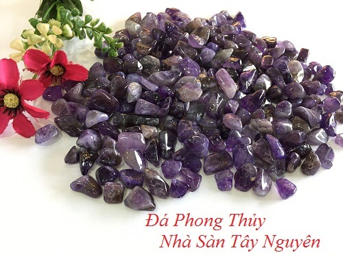 Đá Thạch Anh Vụn Tím