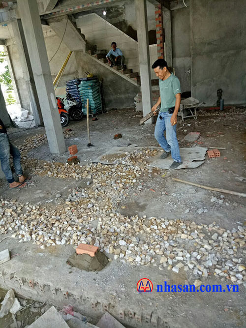 Đá thạch anh vụn trấn trạch