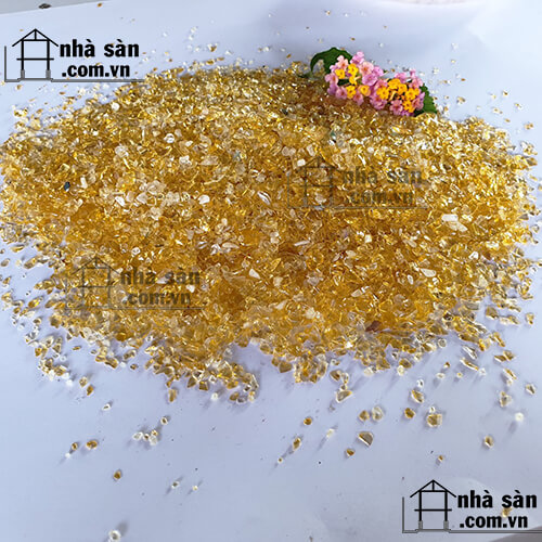 Đá Thạch Anh Vụn Vàng Bỏ Bát Nhang
