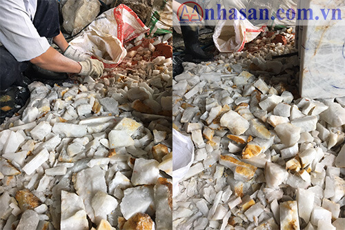 Đá thạch anh vụn Đá thạch anh vụn