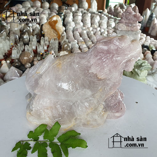 Long Quy Đá Thạch Anh Hồng Long Quy Đá Thạch Anh Hồng