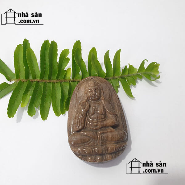 Mặt Dây Chuyền Đá Gỗ Hóa Thạch  Mặt Dây Chuyền Đá Gỗ Hóa Thạch