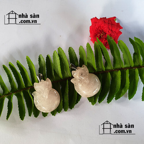 Mặt Dây Chuyền Đá Thạch Anh Tự Nhiên