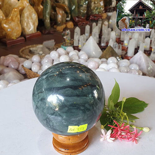 Quả cầu đá Canxedon tự nhiên Quả cầu đá Canxedon tự nhiên