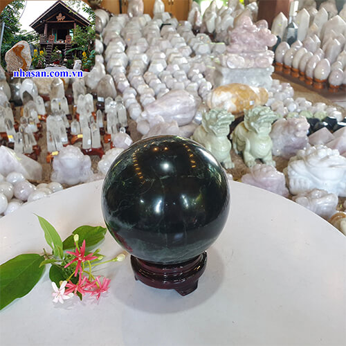 Quả Cầu Đá Canxedon Phong Thủy Quả Cầu Đá Canxedon Phong Thủy