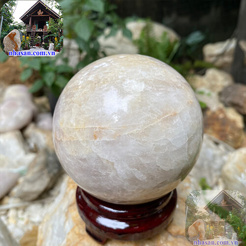 Quả cầu đá phong thủy mệnh hỏa Quả cầu đá phong thủy mệnh hỏa