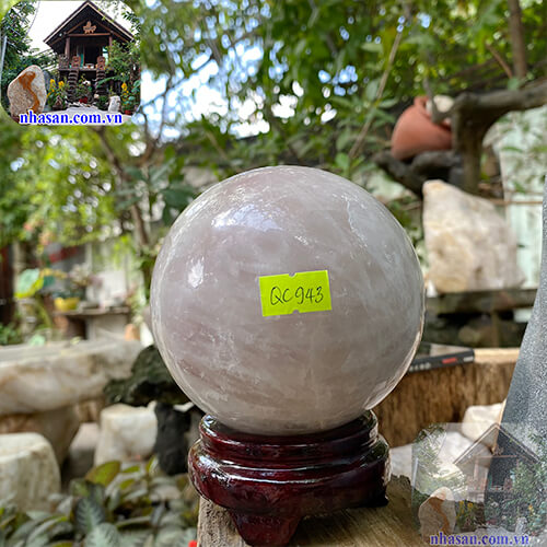 Quả cầu đá phong thủy mệnh thổ Quả cầu đá phong thủy mệnh thổ