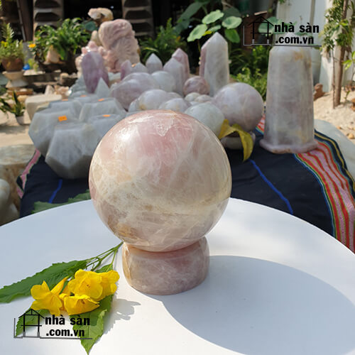 Quả Cầu Đá Thạch Anh