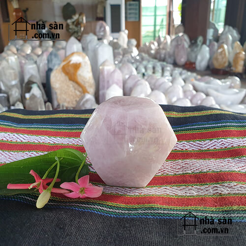 Quả Cầu Đá Thạch Anh 12 Mặt