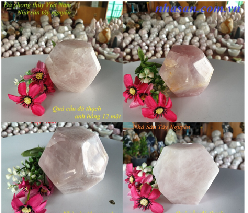 12-sided Quartz Stone Ball