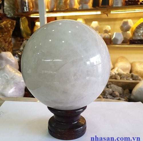 Stone Ball Set Feng Shui Table