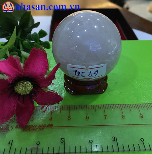 Quả Cầu Đá Thạch Anh QC39.1 Quả Cầu Đá Thạch Anh QC39.1