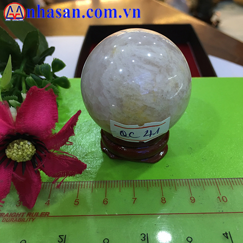 Quả Cầu Đá Thạch Anh QC41.1 Quả Cầu Đá Thạch Anh QC41.1