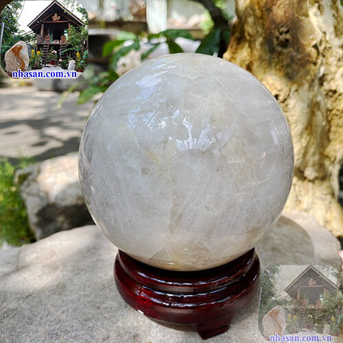 Quả cầu thạch anh hồng có tác dụng gì Quả cầu thạch anh hồng có tác dụng gì