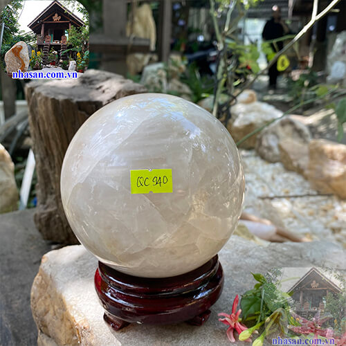 Quả cầu thạch anh hồng hợp mệnh gì Quả cầu thạch anh hồng hợp mệnh gì