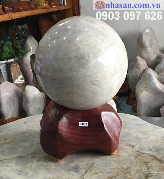 Quả Cầu Thạch Anh Trắng Quả Cầu Thạch Anh Trắng