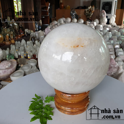 Quả Cầu Tròn Đá Thạch Anh