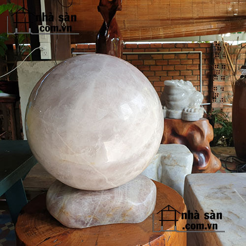 Quả Cầu Tròn Đá Thạch Anh  Quả Cầu Tròn Đá Thạch Anh