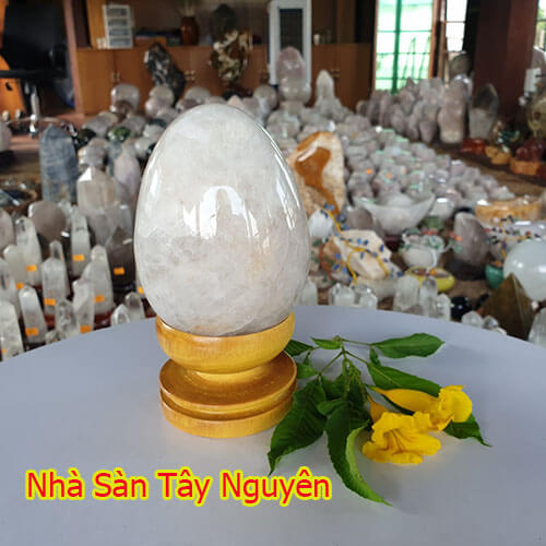 Quả Trứng Đá Thạch Anh