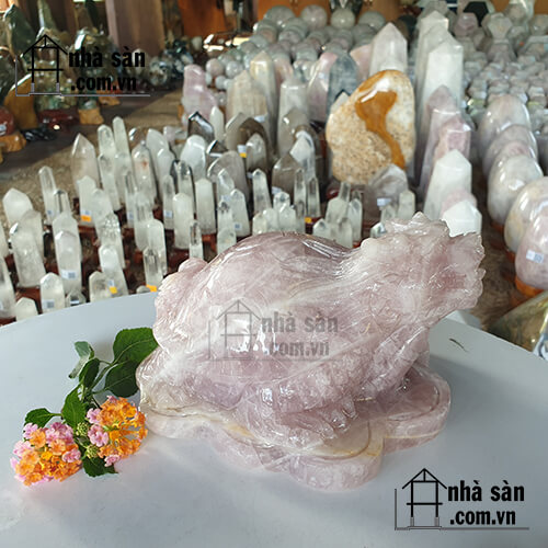 Rùa Đầu Rồng Đá Thạch Anh