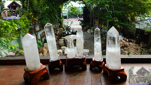 Đá thạch anh tinh thể trắng Đá thạch anh tinh thể trắng