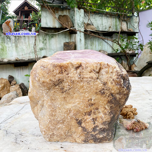 Thạch anh hồng khối trang trí phòng khách  Thạch anh hồng khối trang trí phòng khách