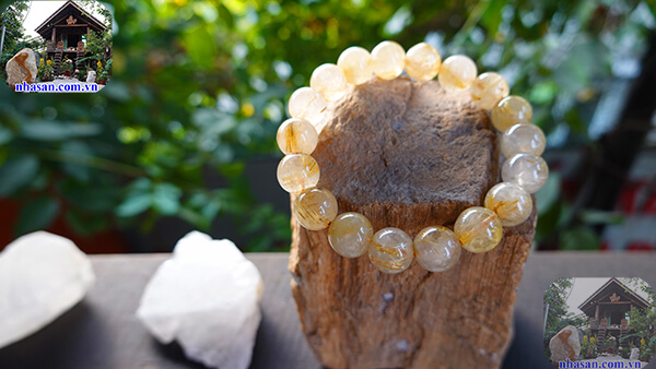 Đá thạch anh tóc vàng