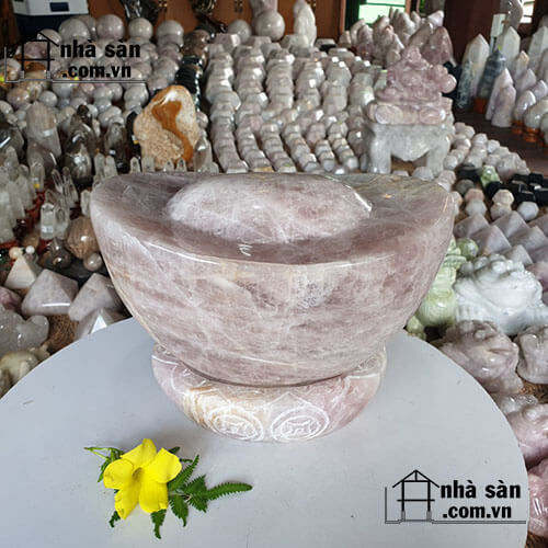 Thỏi Vàng Đá Thạch Anh Hồng Tự Nhiên Thỏi Vàng Đá Thạch Anh Hồng Tự Nhiên